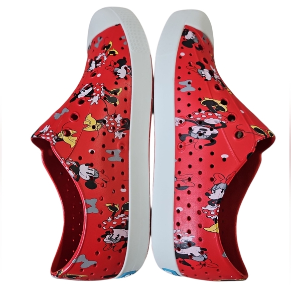 NWOT Native X Disney Minnie Mouse Jefferson Slip On Shoes 10 - Picture 8 of 12